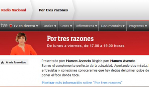 Intervenci&oacute;n presidente de Acaip en RNE