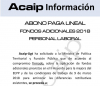 Abono fondos adicionales personal laboral 2019