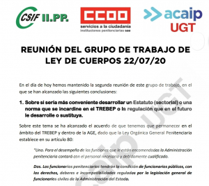 Comunicado reunion mesa ley de Cuerpos (22-07-20)