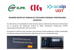 Comunicado reuni&oacute;n grupo de vestuario (14/07/21)