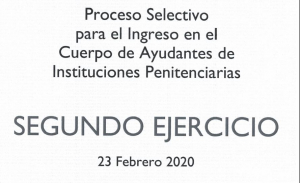 Examen supuestos Ayudantes OEP 2019