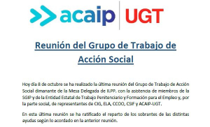 Nota informativa Acci&oacute;n Social 2020