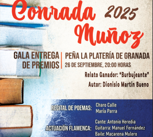 GANADOR XII CERTAMEN DE RELATOS CORTOS CONRADA MU&Ntilde;OZ 2025