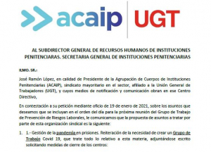 Asuntos a tratar en el grupo de trabajo de Prevenci&oacute;n Riesgos Laborales
