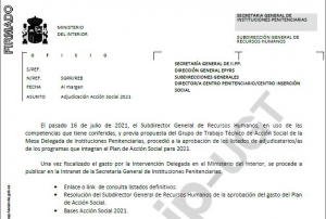 Consulta listados definitivos Acci&oacute;n Social