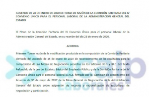 Representatividad comisi&oacute;n paritaria P. laboral