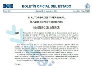 Admitidos-excluidos definivos Cuerpo facultativo II.PP