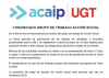 Comunicado grupo de trabajo de Acci&oacute;n social