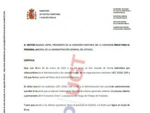 P. Laboral.- Acuerdo Criterios Generales del Concurso Abierto y Permanente