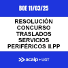 Resoluci&oacute;n Concurso traslados Servicios Perif&eacute;ricos II.PP