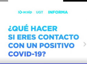 &iquest;Que hacer en caso de contacto con un positivo por Covid19?