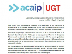 Queja por el acoso de un interno a cuatro funcionarias en el C.P Mallorca
