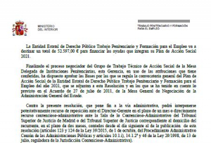 Convocatoria Plan Acci&oacute;n Social TPFE