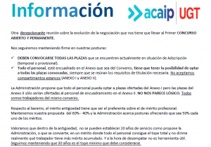 Informacion mesa de concurso de traslados personal laboral