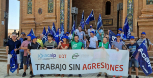 Reportaje gr&aacute;fico concentraciones en las delegaciones del gobierno (14/07/22)