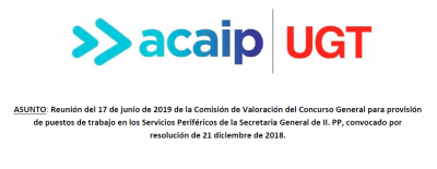 Comunicado reuni&oacute;n concurso de traslados