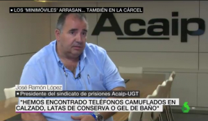 Declaraciones presidente de Acaip en informativos de la Sexta