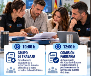 Convocadas reuniones horarios y baremo: 3 noviembre 2026