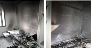 Funcionarios de MECO 2 salvan la vida de internos en incendio provocado