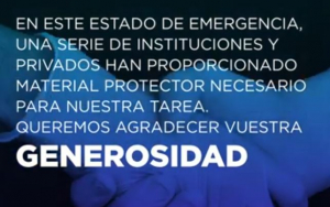 VIDEO  AGRADECIMIENTO  DONACIONES RECIBIDAS EN II.PP. Y GESTIONADAS POR ACAIP-UGT