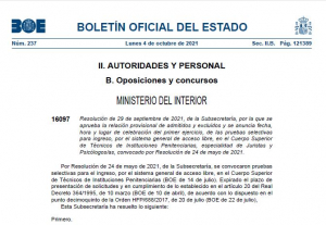 C. T&eacute;cnicos: Proceso estabilizaci&oacute;n y acceso libre (listados admitidos-excluidos)