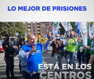 Video concentracion representantes sindicales en Cuenca