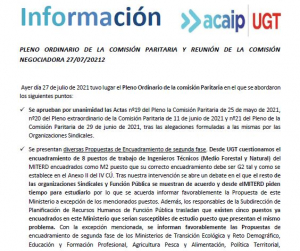 P. Laboral.- Reuni&oacute;n comisi&oacute;n paritaria