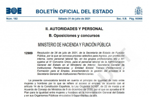 P.Laboral.- Convocatoria proceso selectivo promoci&oacute;n interna