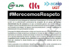 Comunicado a las plantillas: #MerecemosRespeto