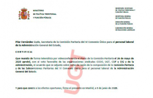 P. Laboral.- Composiciones subcomisiones